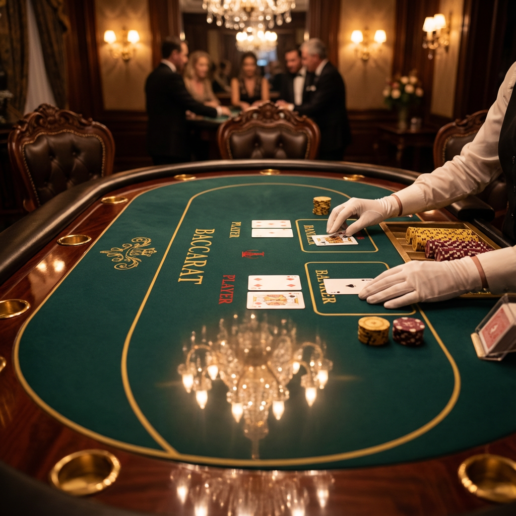 Mesa de Bacará 193bet - Jogo de cartas com dealer profissional