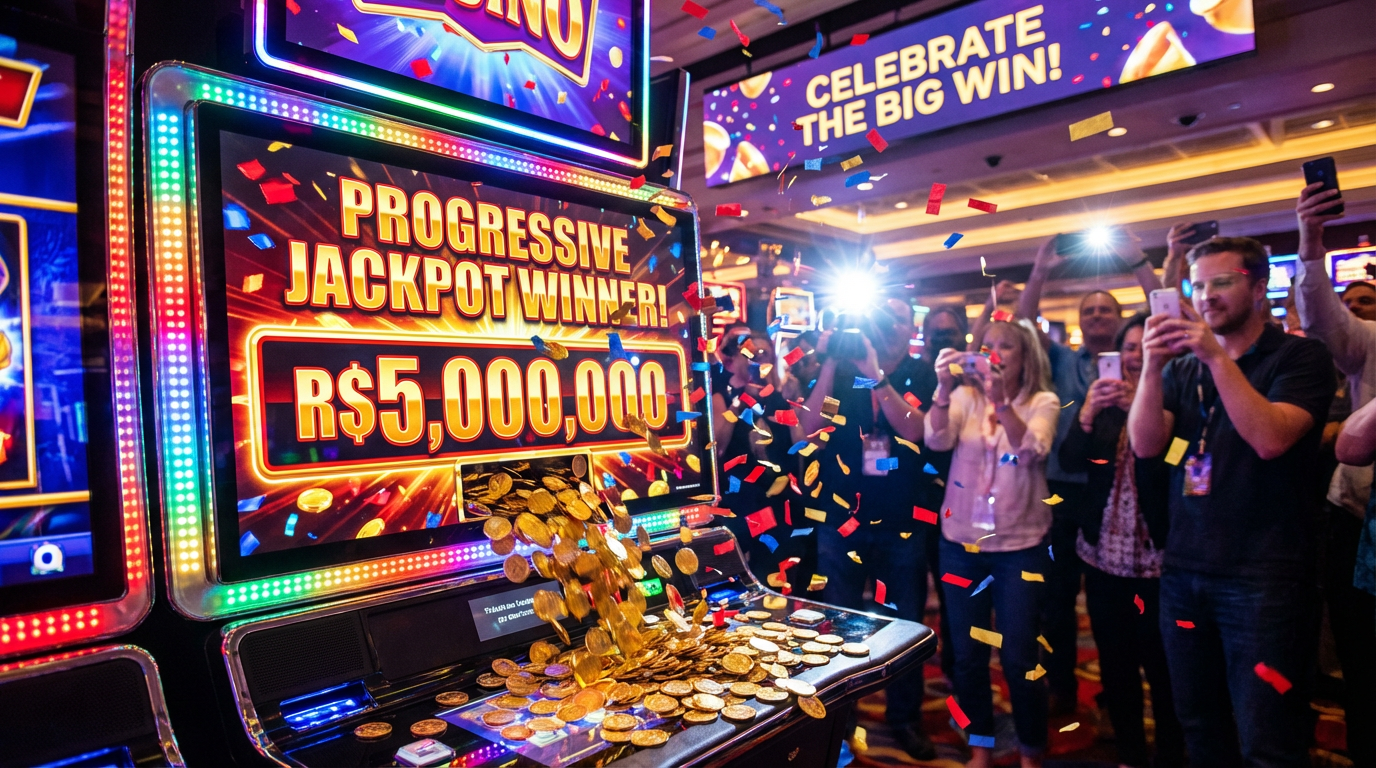 Jackpot progressivo de R$5 milhões em caça-níqueis 193bet